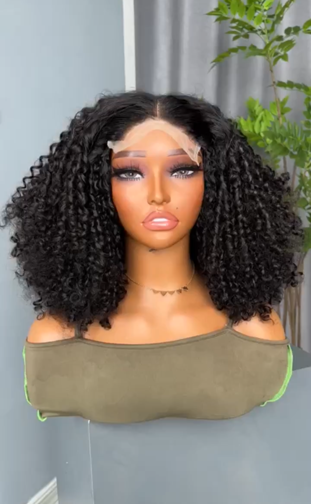 Closure Pixie Curly Wig DS-047