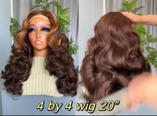 Human hair SDD bouncy L-032