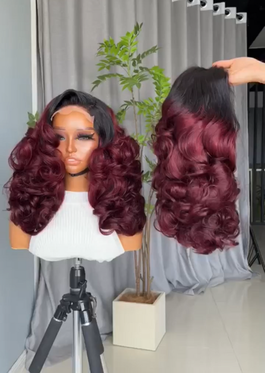 Human hair SDD bouncy DS-054