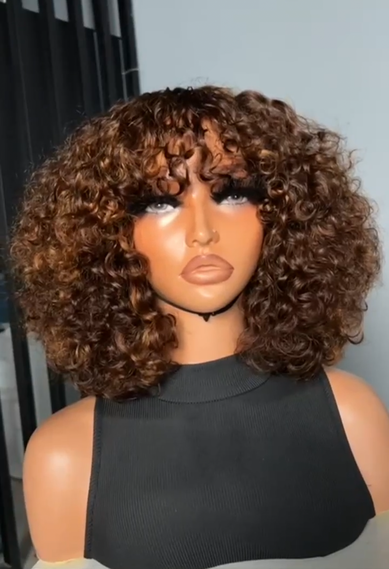 SDD Highlight Color Fringe Wig
