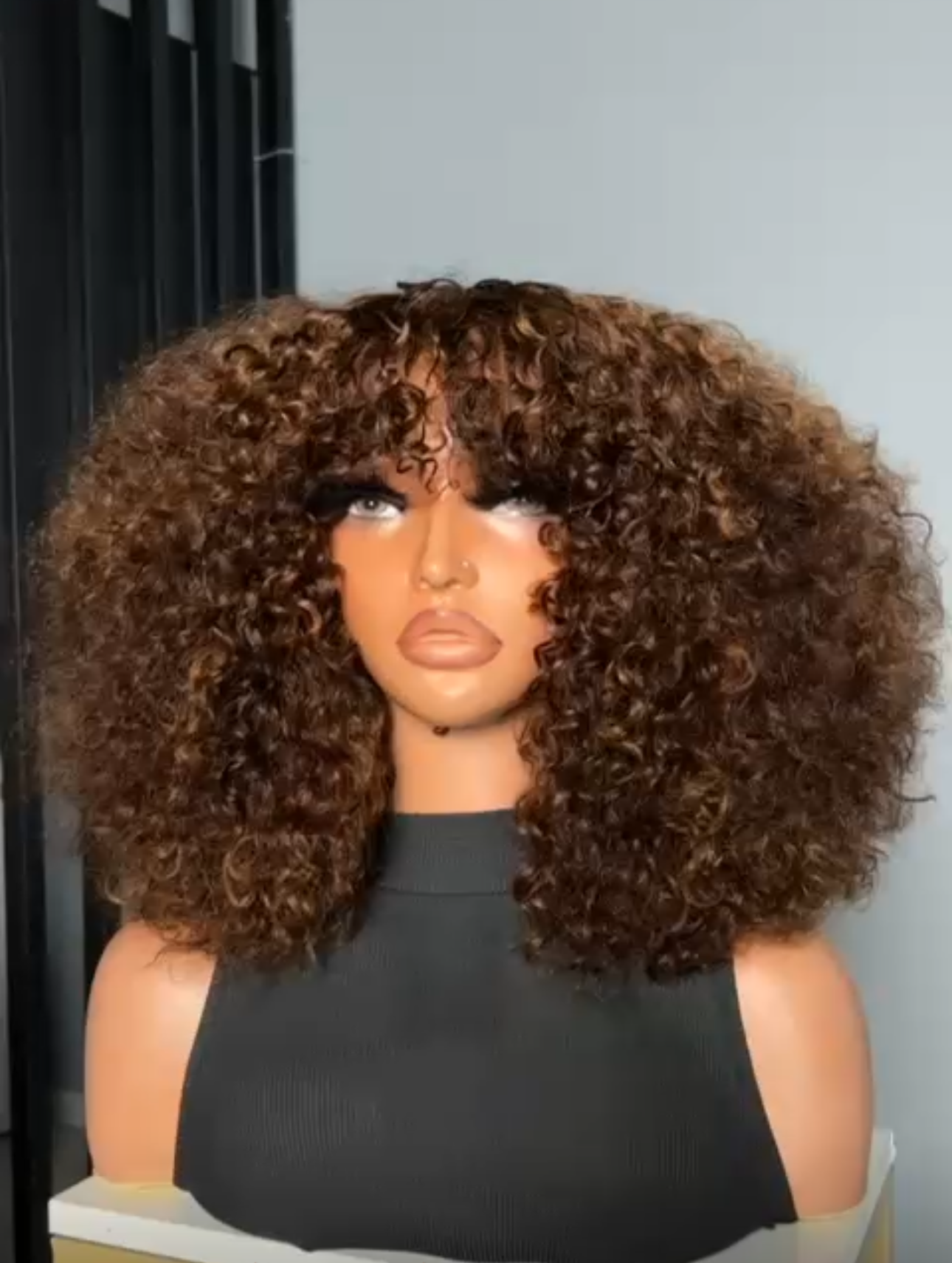 SDD Highlight Color Fringe Wig