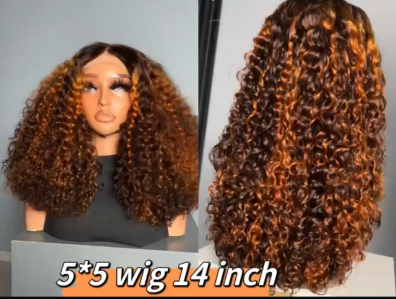 SDD Water Curly Human Hair Wig | 100% Human Hair, Glue-less, HD Lace