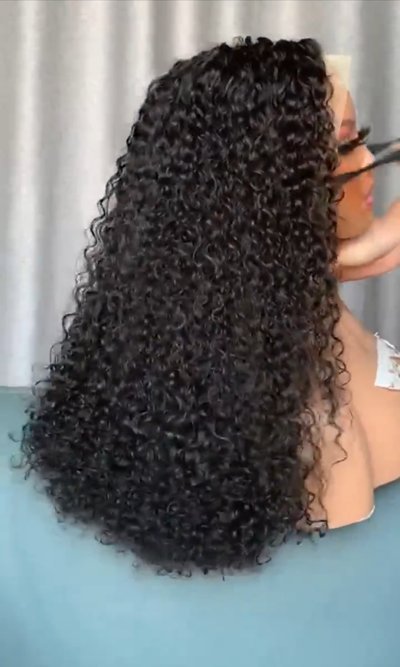 SDD pixie full frontal wig L-008