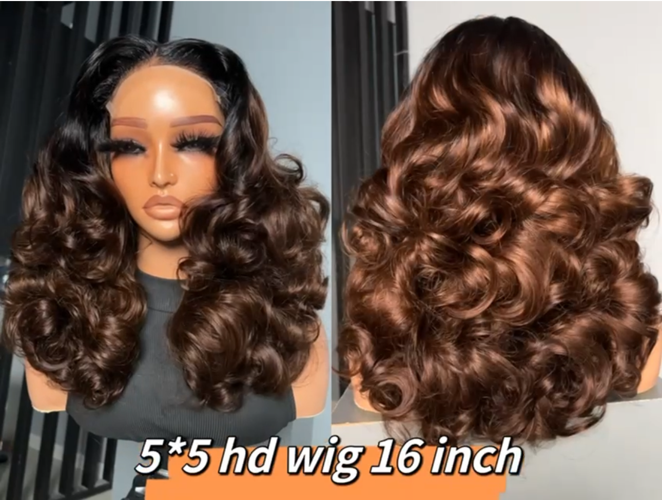 SDD Big Bouncy Wavy Vietnam Wig – 100% Human Hair Wig