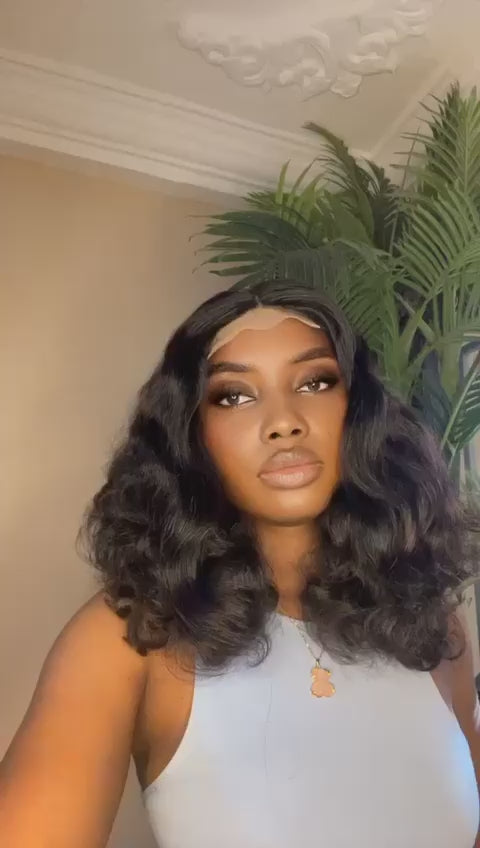 SDD Bouncy Curly Closure Wig