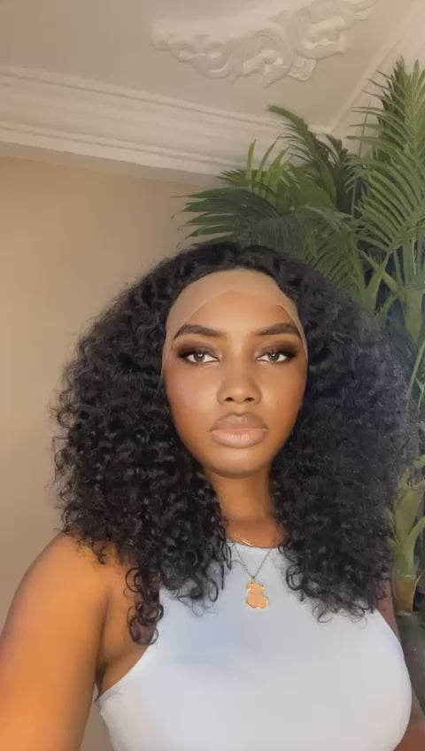 Eurasian Curly Frontal Wig