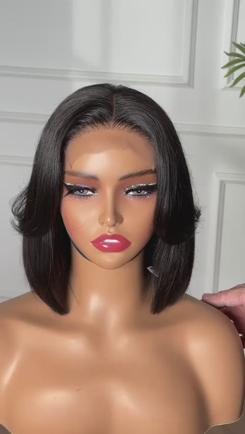 Lace Layer Bob Closure Wig