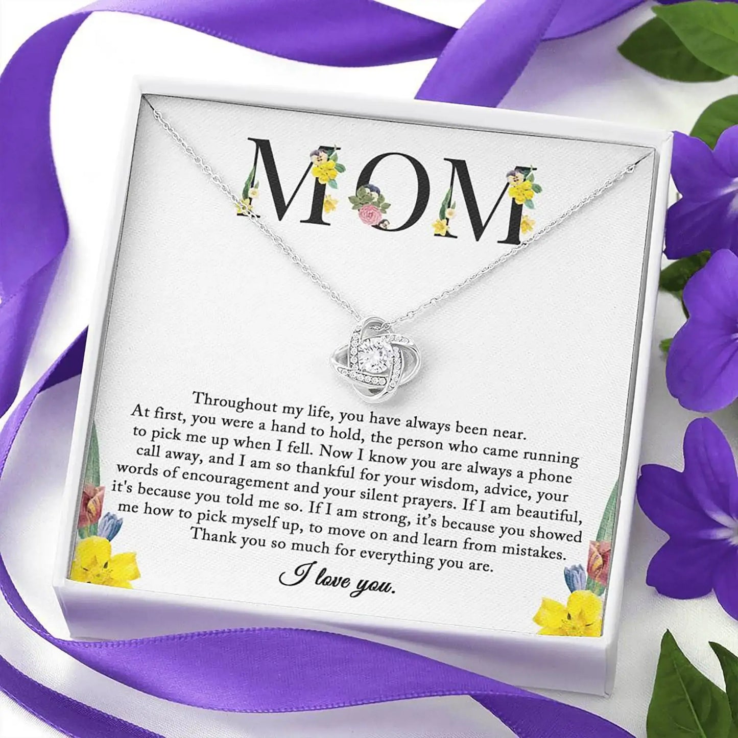 To My Mom Necklace